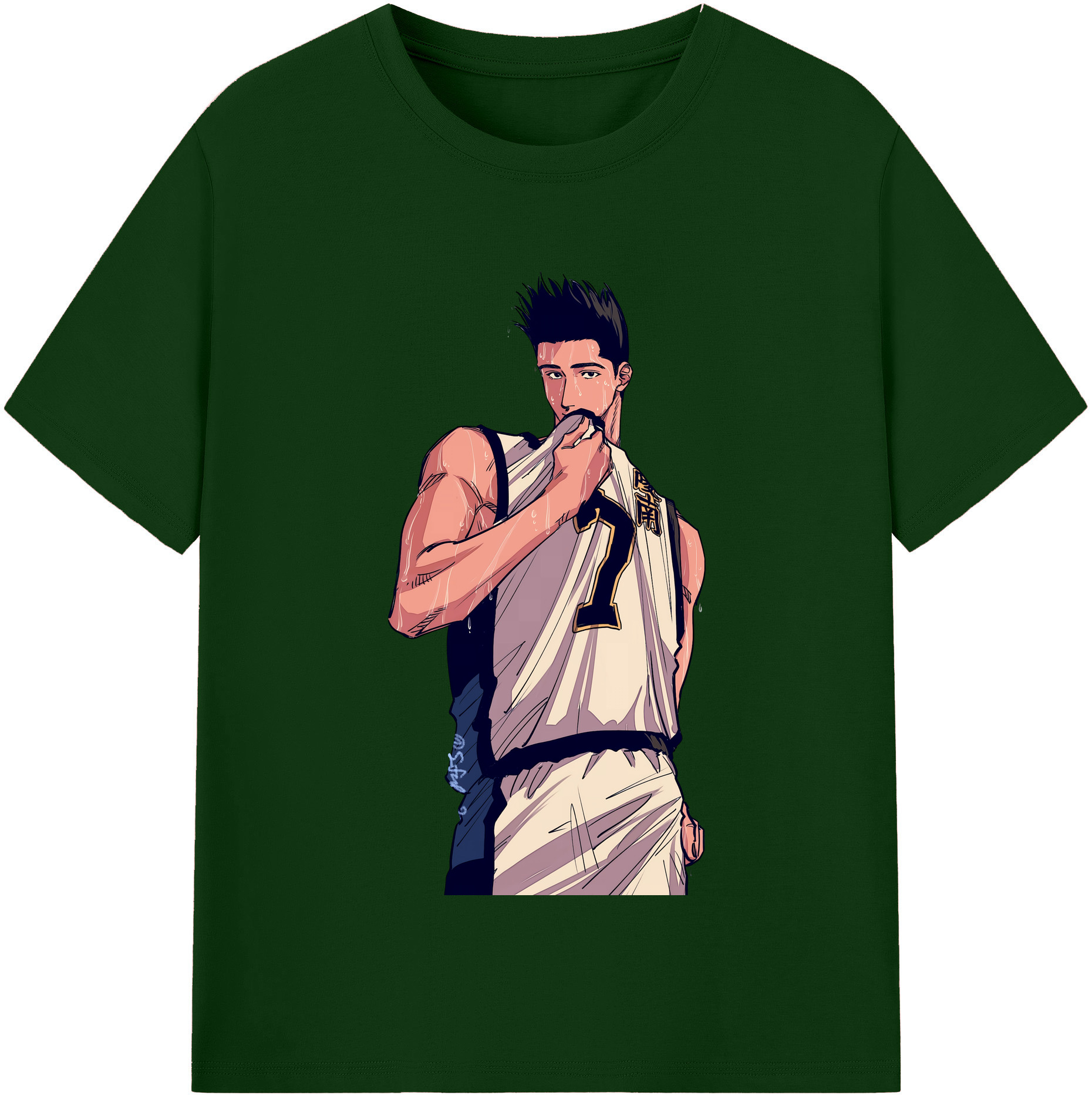 （画像用） SLAM DUNK／スラムダンク 綿100％半袖Tシャツ（フロントプリント）